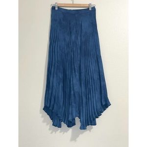 Brand New - Blue Obakki Pleated Skirt